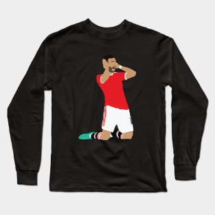 Bruno Fernandes Man Utd Iconic Celebration Long Sleeve T-Shirt